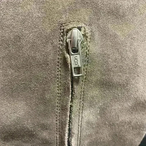 UGG Gracen Tan Suede Riding Boots 1017344 - Picture 11 of 12